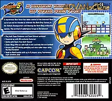 Image n° 2 - boxback : MegaMan Battle Network 5 - Double Team DS